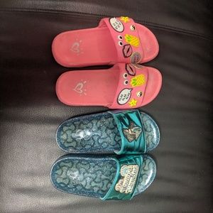 Girls Justice slide sandles